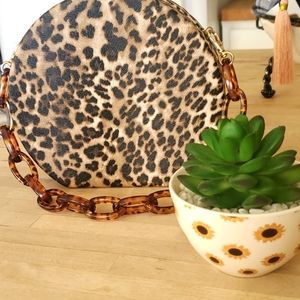 Leopard Print Purse